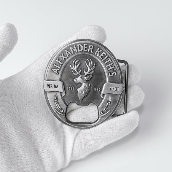 Alexander Keith's Belt Buckle with Bottle Opener - Picture 4 of 4